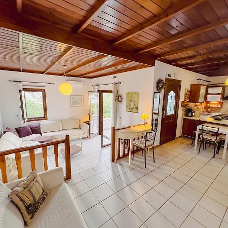 Summer House In Trikorfo, With Sea View