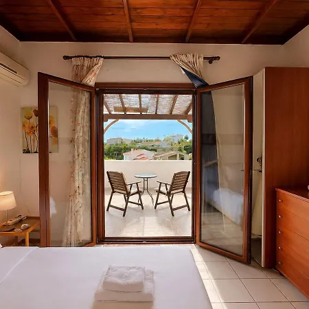 Summer House In Trikorfo, With Sea View 度假居 *